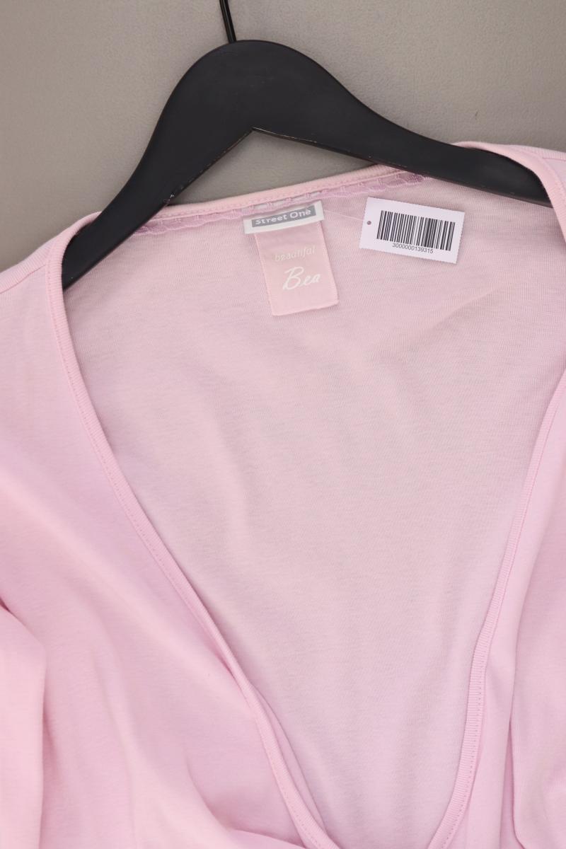 Street One Bolero Gr. 40 Langarm rosa aus Baumwolle