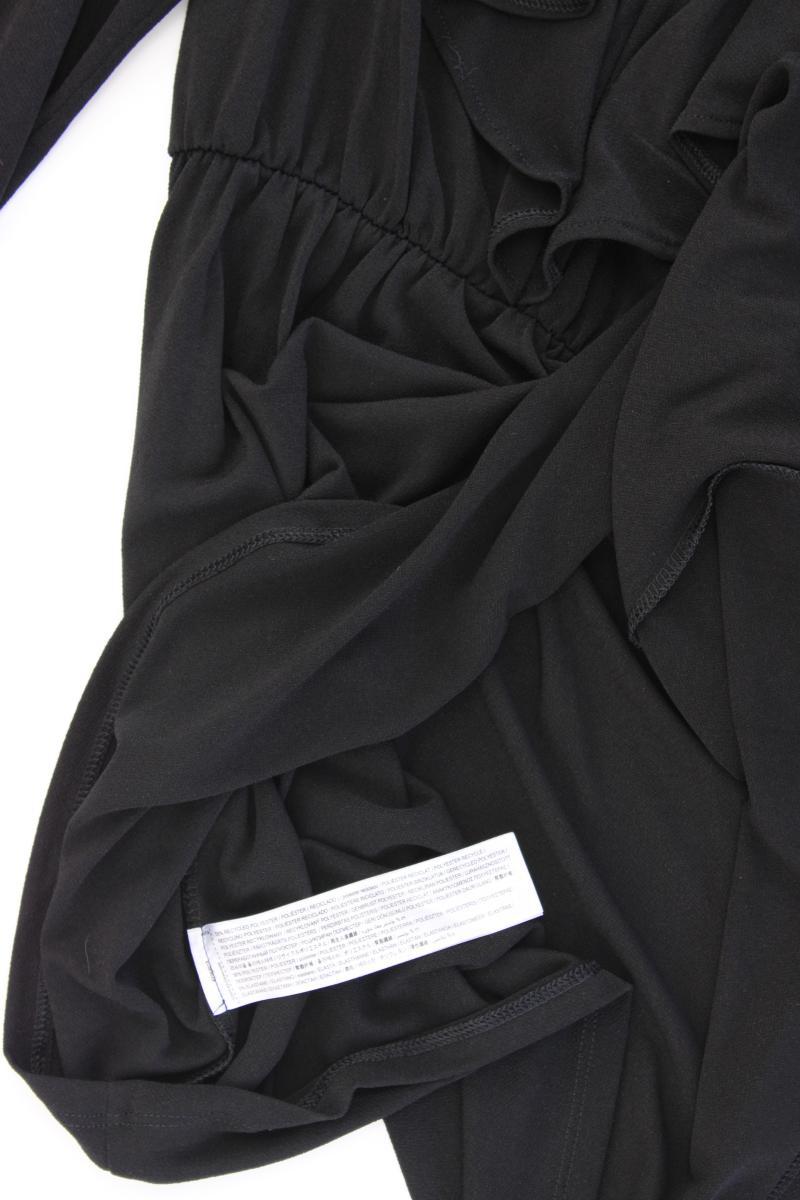Mango Langarmkleid Gr. XS schwarz aus Polyester