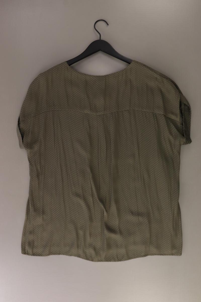 Viventy Bernd Berger Kurzarmbluse Gr. 48 olivgrün aus Polyester