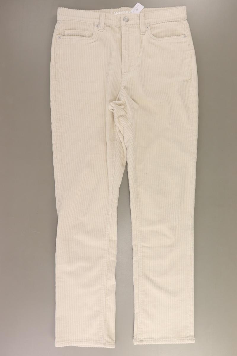 Lands' End Hose Gr. 40 creme aus Baumwolle