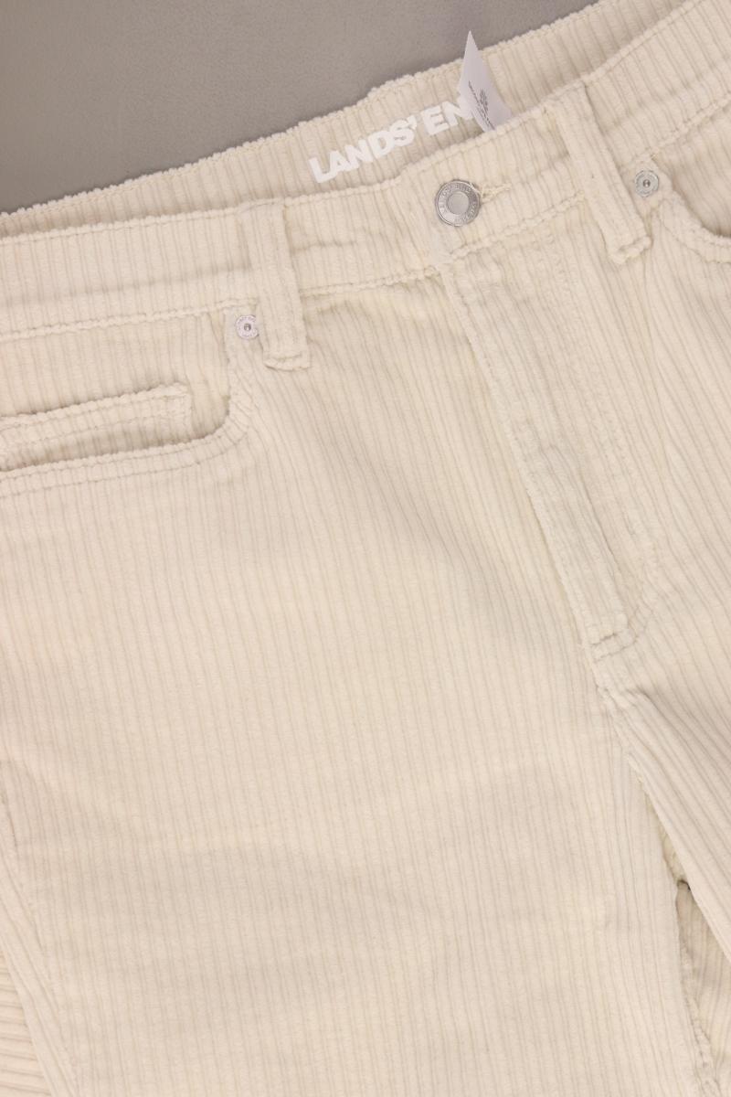 Lands' End Hose Gr. 40 creme aus Baumwolle