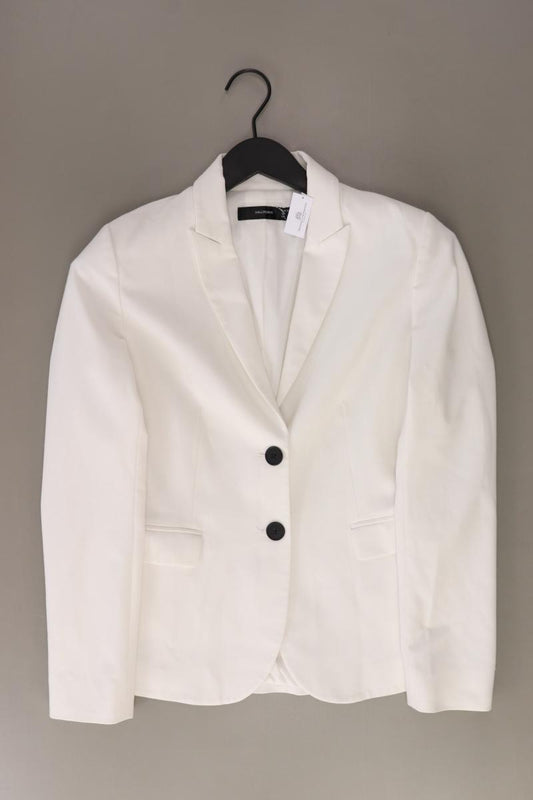 Hallhuber Longblazer Gr. 36 weiß aus Polyester