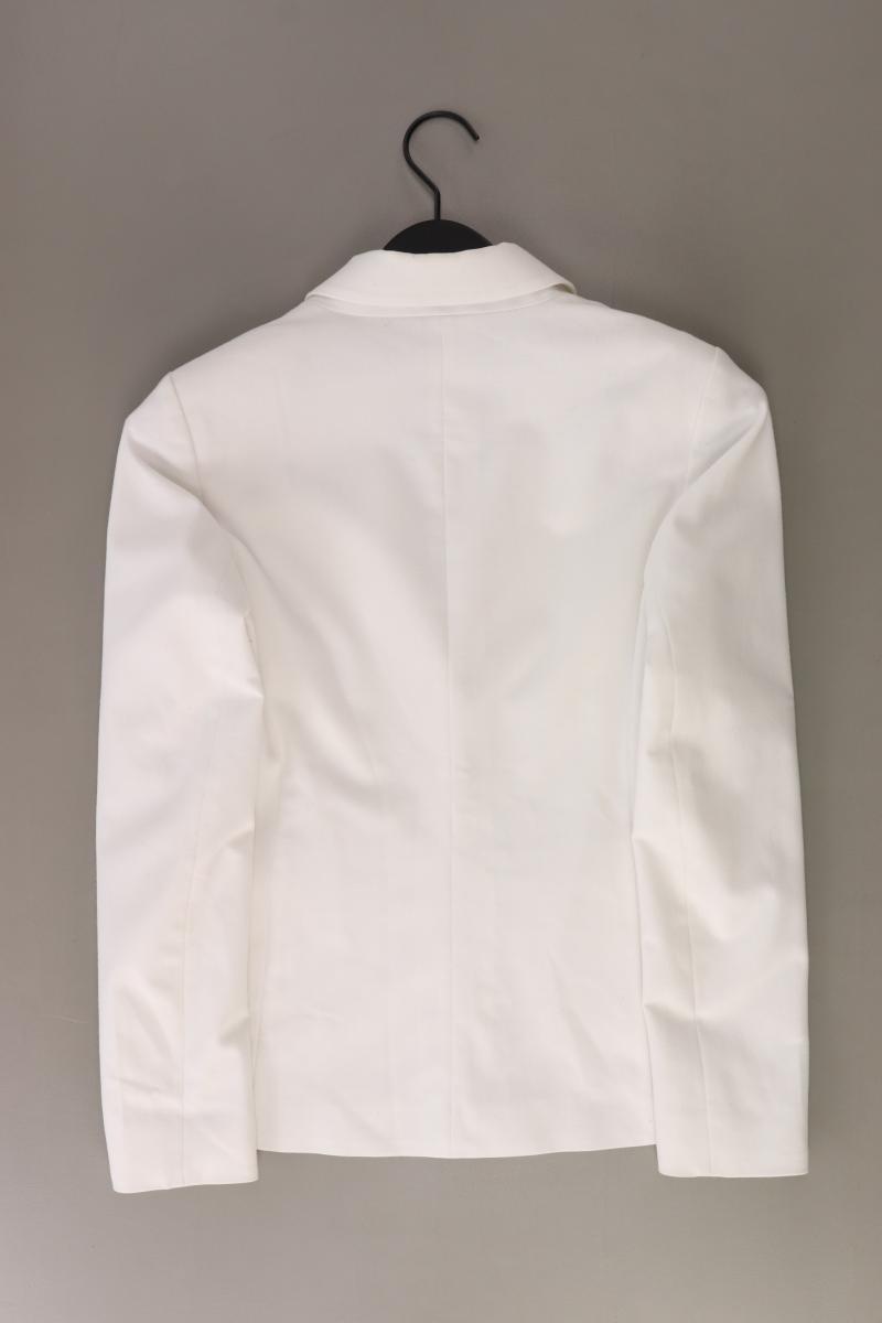 Hallhuber Longblazer Gr. 36 weiß aus Polyester