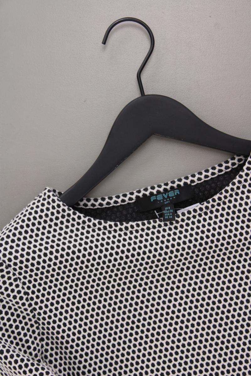 Fever London T-Shirt Gr. 36 Kurzarm grau aus Polyester