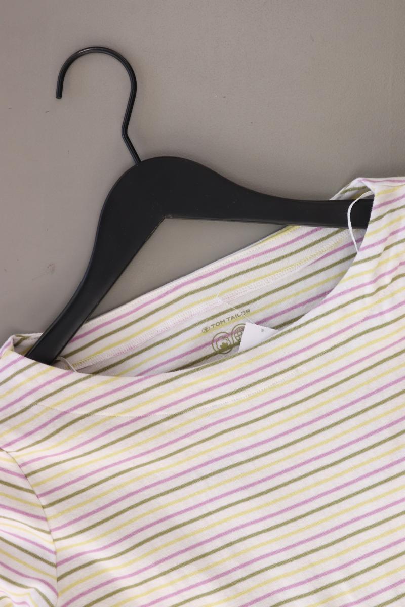 Tom Tailor Ringelshirt Gr. L gestreift 3/4 Ärmel mehrfarbig aus Baumwolle
