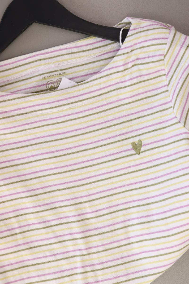 Tom Tailor Ringelshirt Gr. L gestreift 3/4 Ärmel mehrfarbig aus Baumwolle