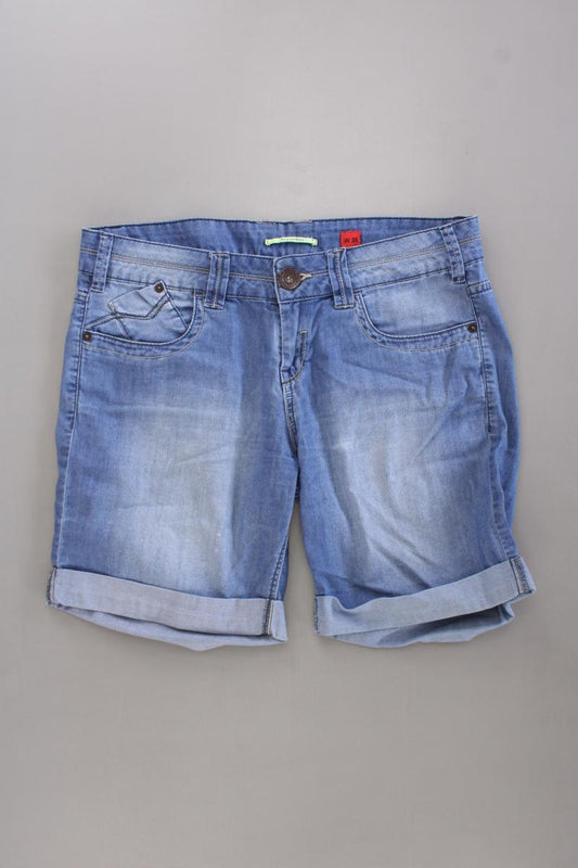 QS by s.Oliver Jeansshorts Gr. 38 blau