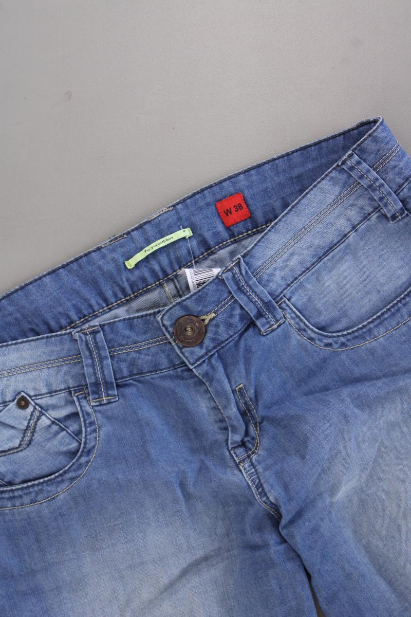 QS by s.Oliver Jeansshorts Gr. 38 blau