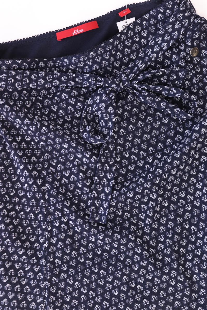 s.Oliver Stretchrock Gr. 32 blau aus Polyester