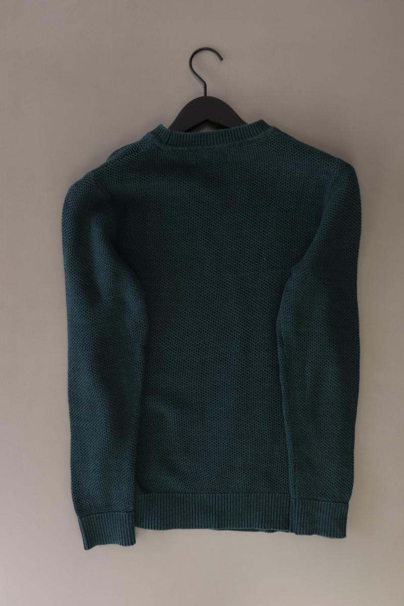 Jack & Jones Feinstrickpullover für Herren Gr. M blau aus Baumwolle