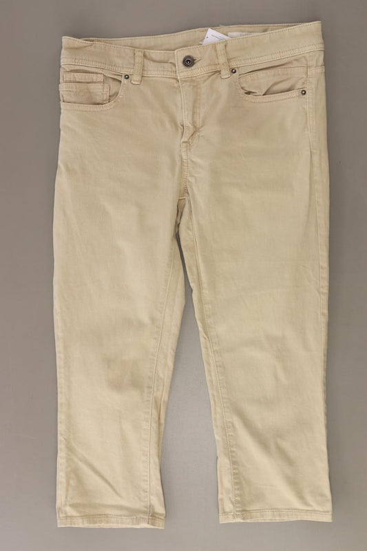 edc by Esprit 3/4 Hose Gr. 36 creme aus Baumwolle