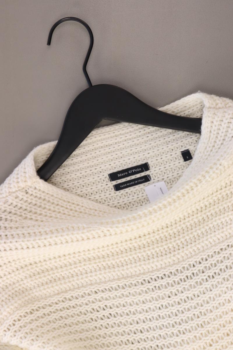 Marc O'Polo Wollpullover Gr. S creme aus Schurwolle