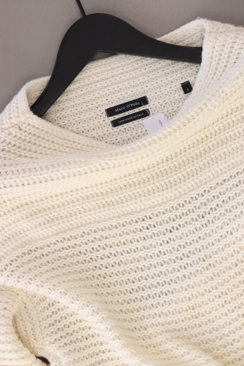 Marc O'Polo Wollpullover Gr. S creme aus Schurwolle