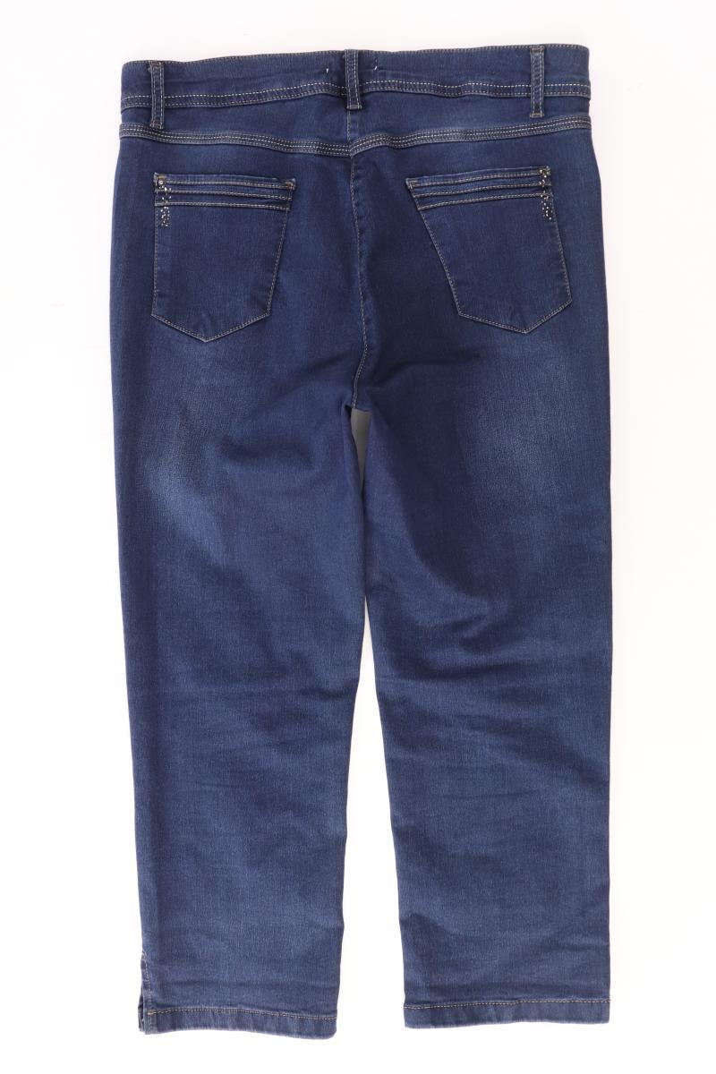 Bonita 7/8 Jeans Gr. 42 blau aus Baumwolle