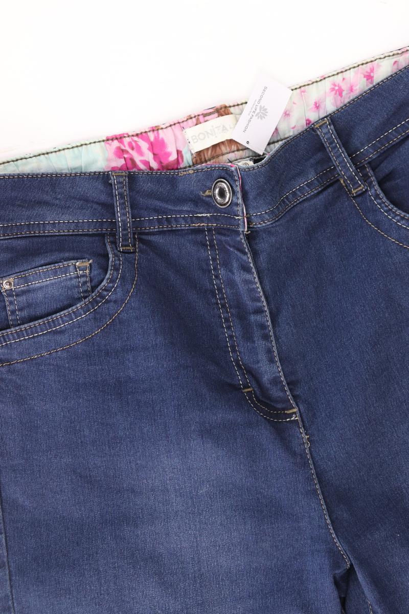 Bonita 7/8 Jeans Gr. 42 blau aus Baumwolle