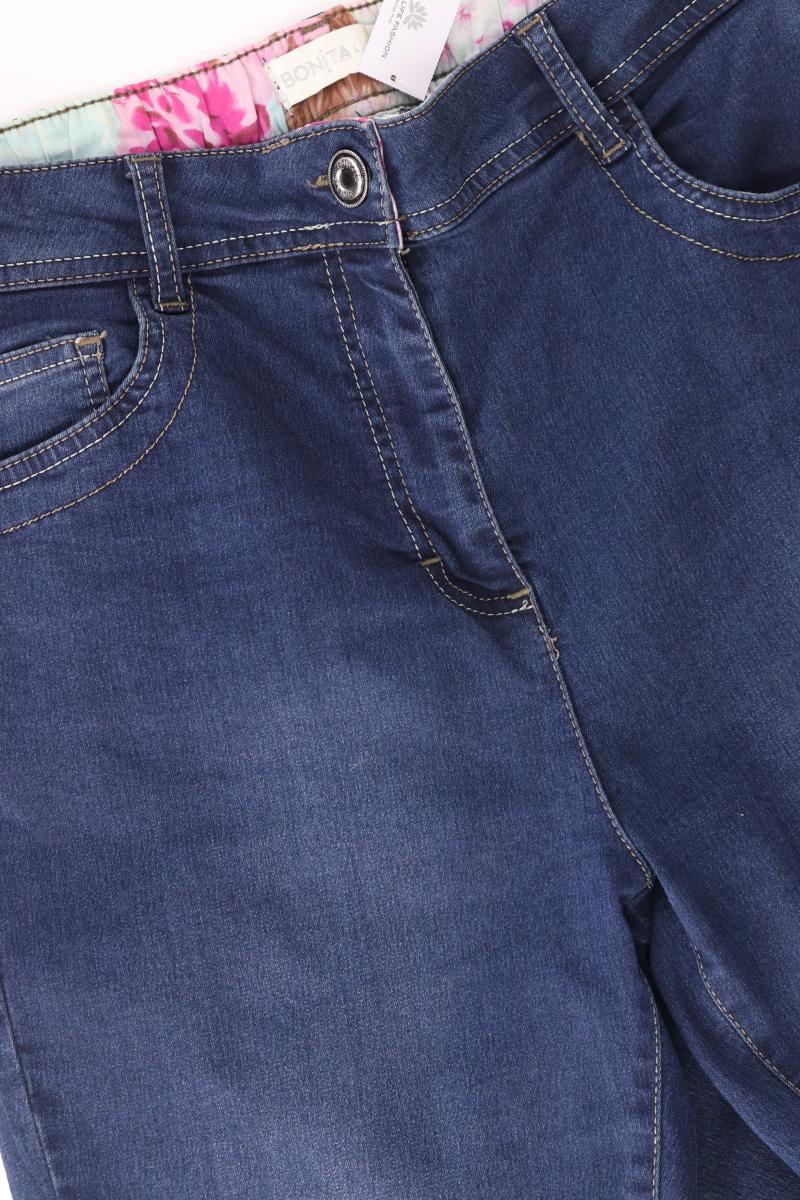 Bonita 7/8 Jeans Gr. 42 blau aus Baumwolle