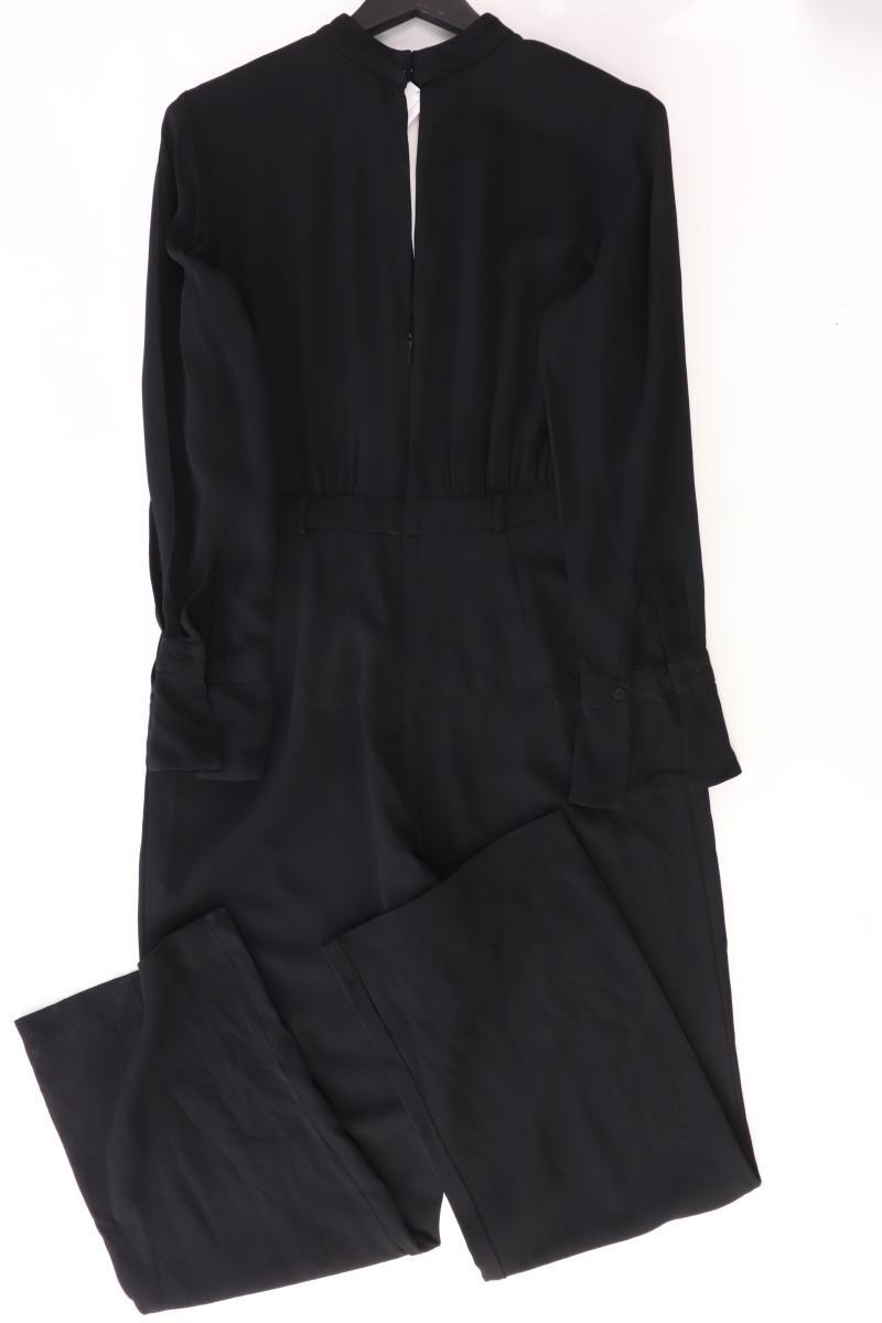 Mango Langer Jumpsuit Gr. L schwarz aus Polyester