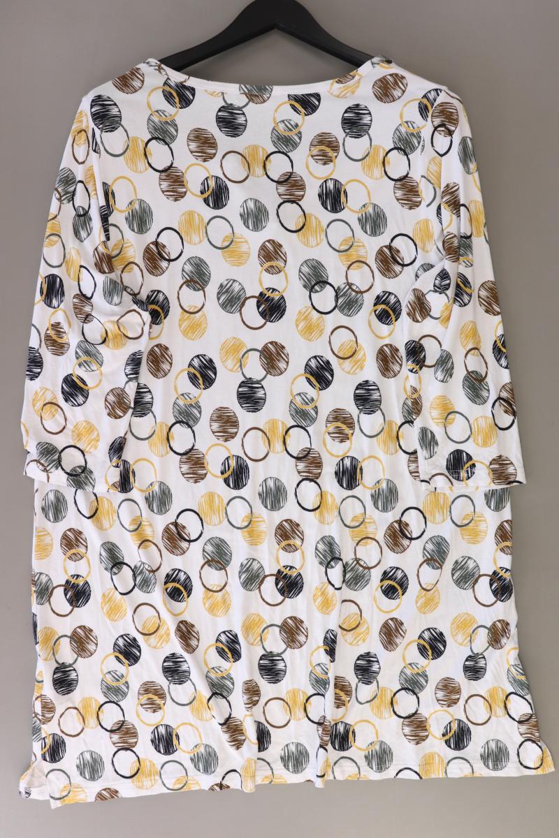 Janet & Joyce Midikleid Gr. 48 3/4 Ärmel weiß aus Viskose