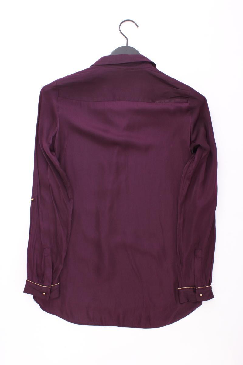 Esprit Langarmbluse Gr. 34 lila aus Polyester