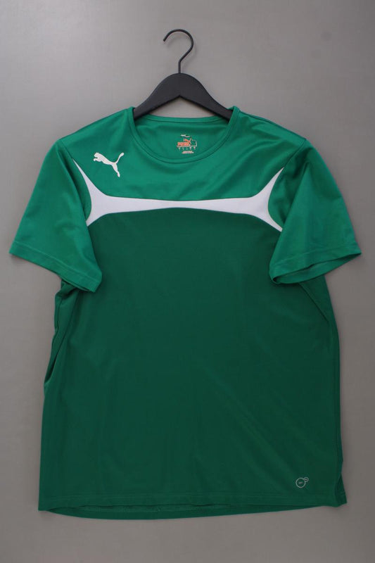 Puma Sportshirt für Herren Gr. L Kurzarm grün