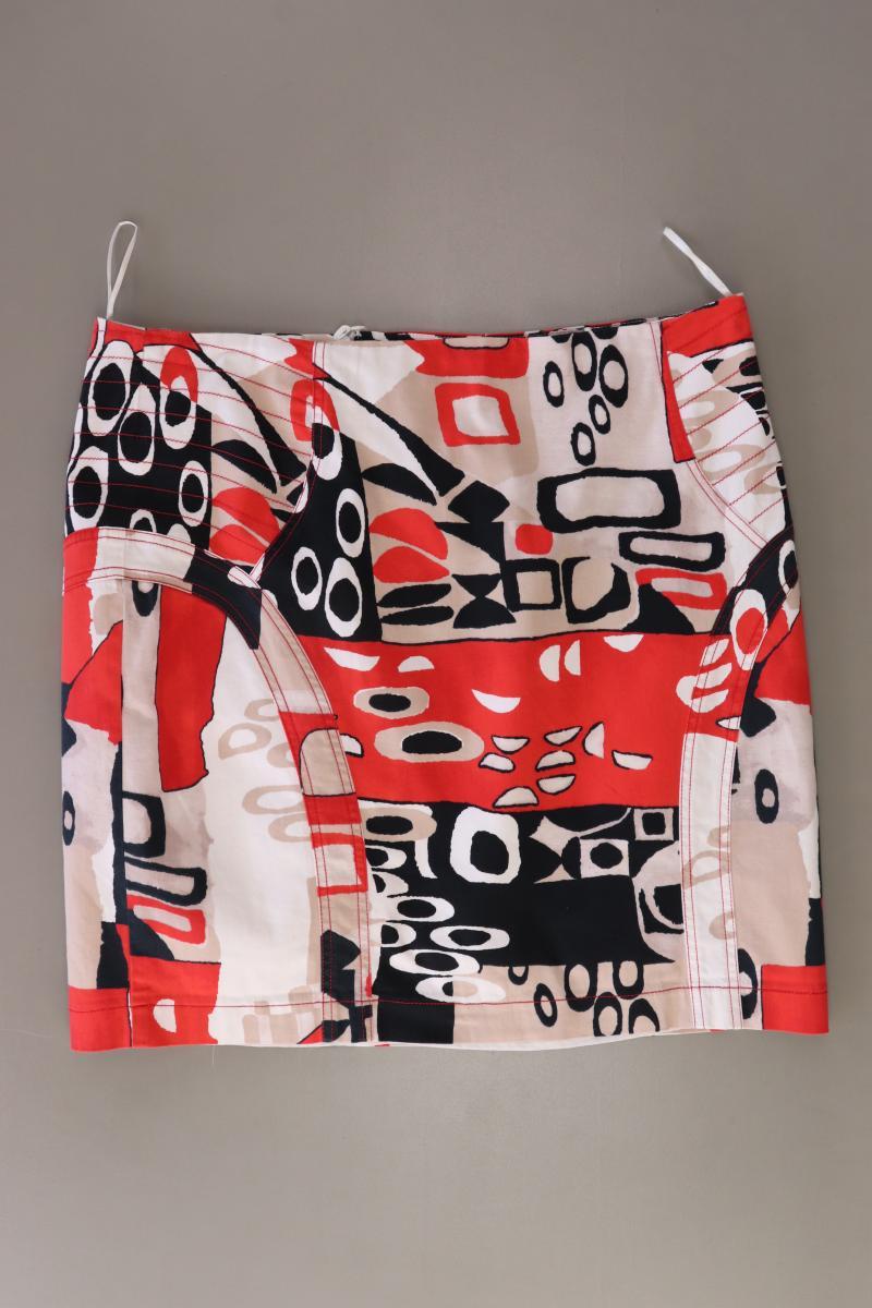 Mandarin Rock Gr. 44 geometrisches Muster mehrfarbig aus Baumwolle