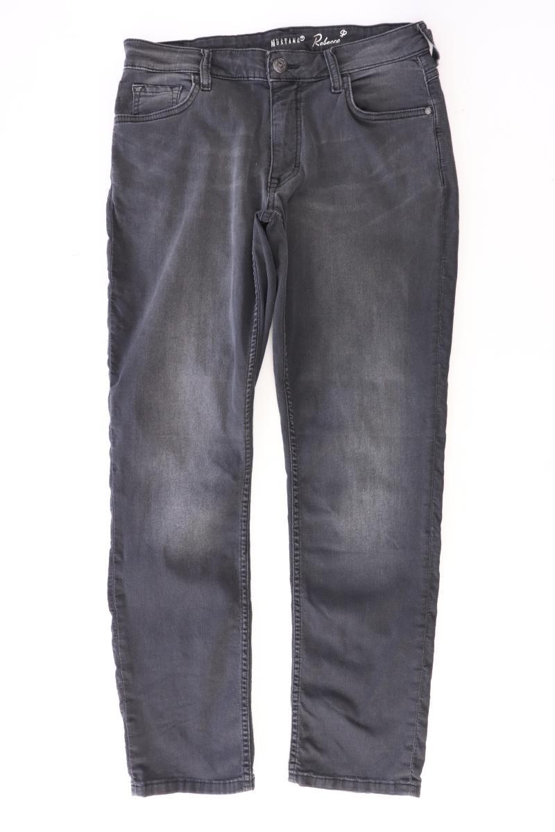 Mustang Straight Jeans Gr. W31/L30 grau aus Baumwolle