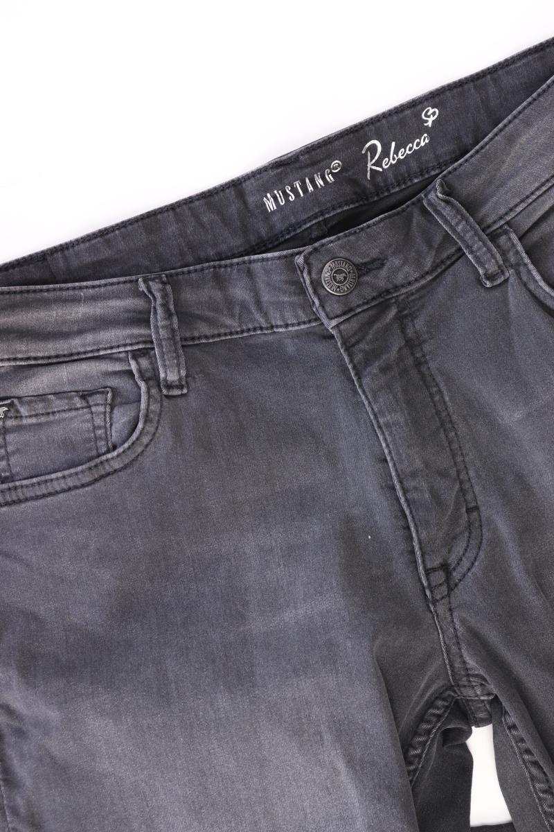 Mustang Straight Jeans Gr. W31/L30 grau aus Baumwolle
