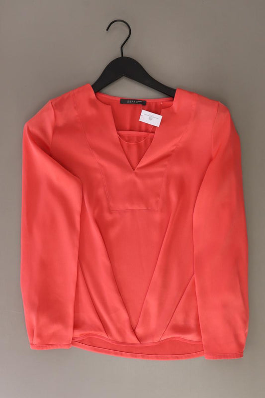 Esprit Langarmbluse Gr. XS orange aus Polyester