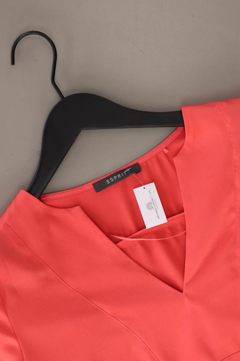 Esprit Langarmbluse Gr. XS orange aus Polyester