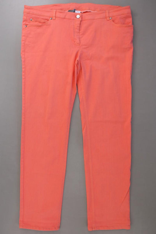 Ulla Popken Five-Pocket-Hose Gr. 50 orange aus Baumwolle