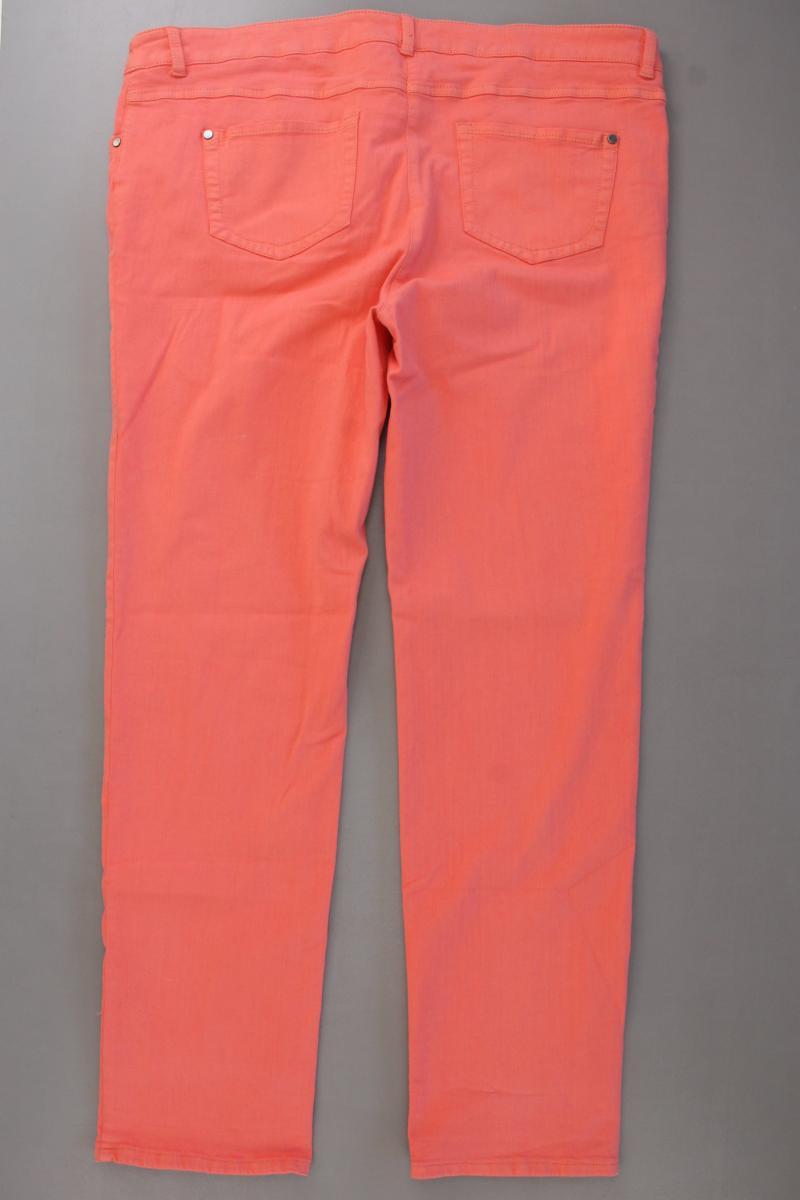 Ulla Popken Five-Pocket-Hose Gr. 50 orange aus Baumwolle