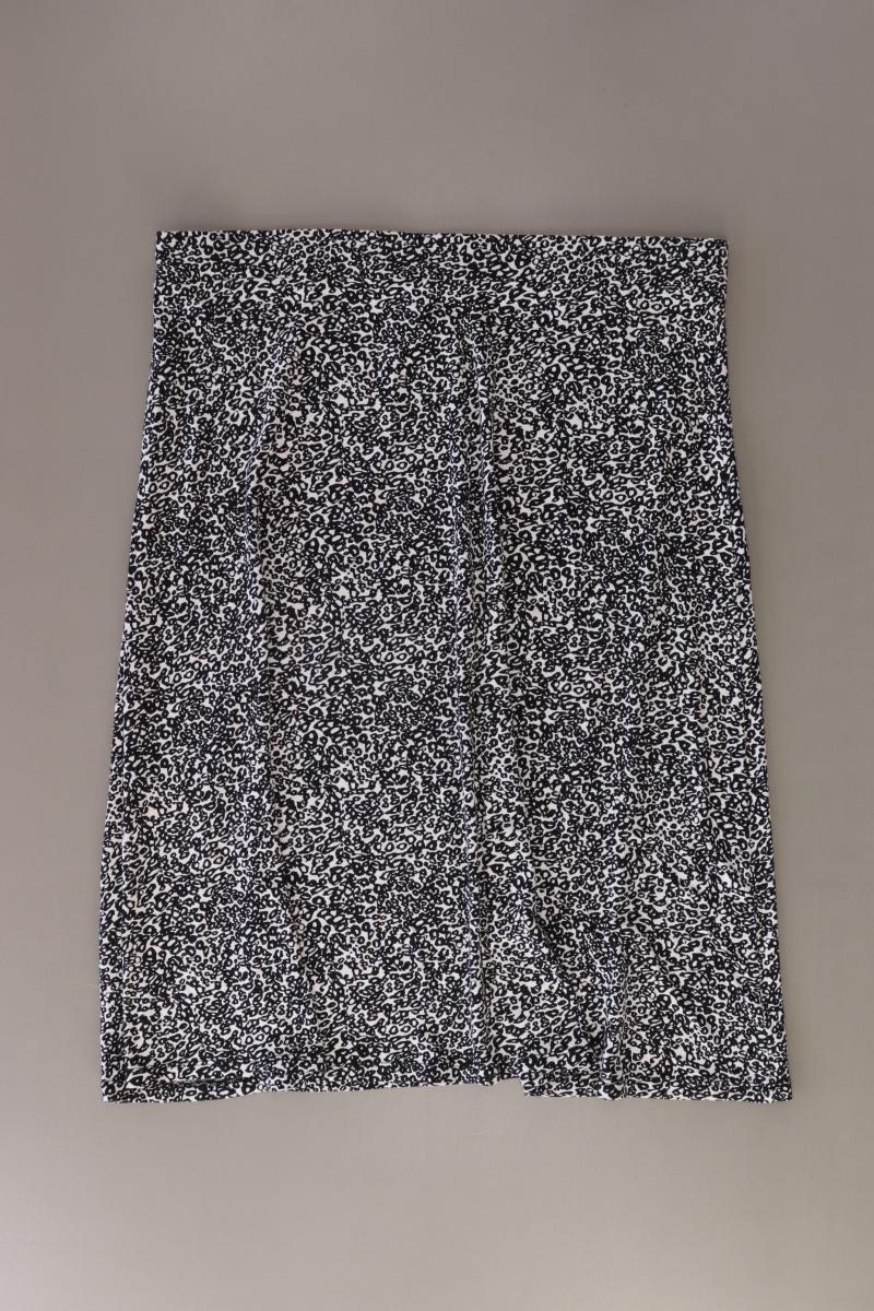 Bonita Stretchrock Gr. 42 mit Tierdruck schwarz aus Viskose