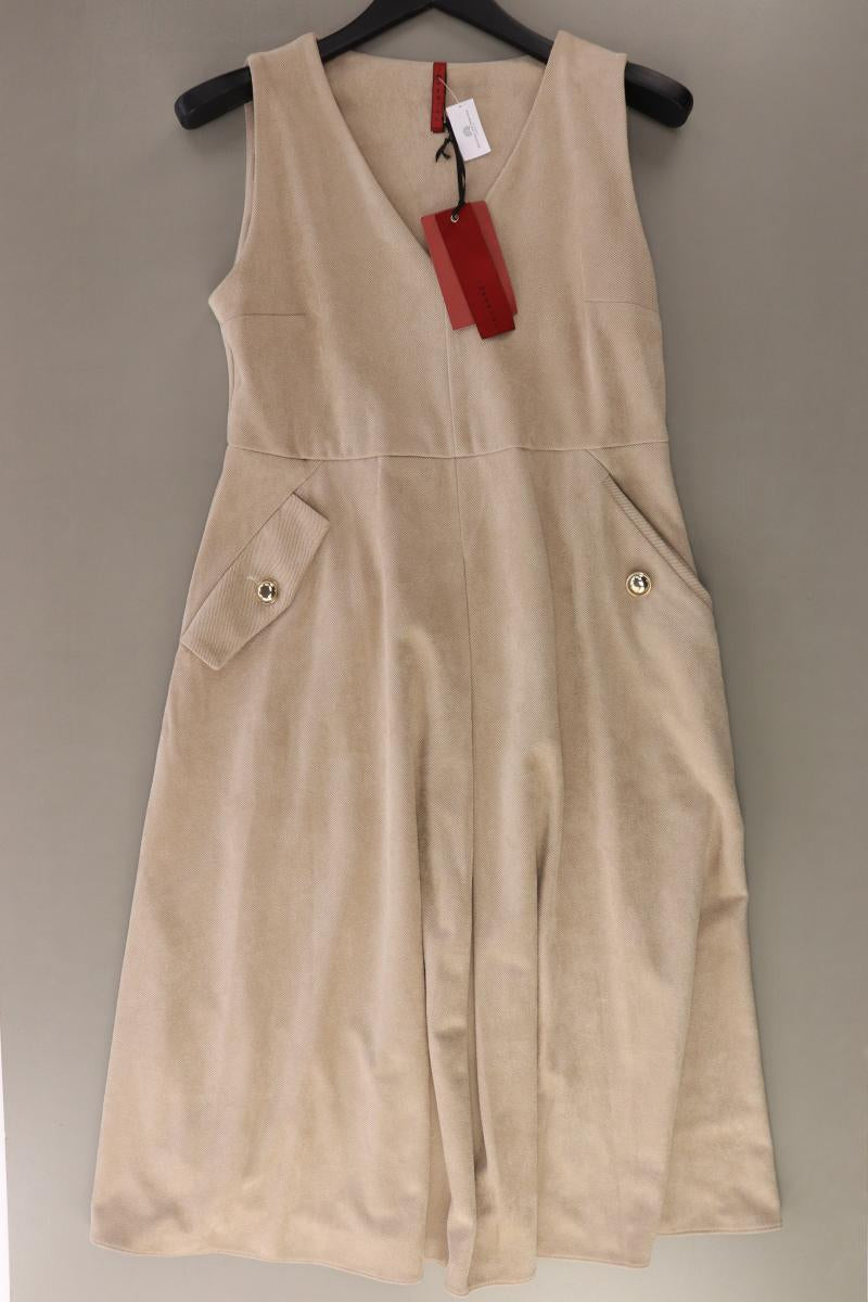 Imperial Midikleid Gr. L neu mit Etikett Ärmellos creme aus Polyester