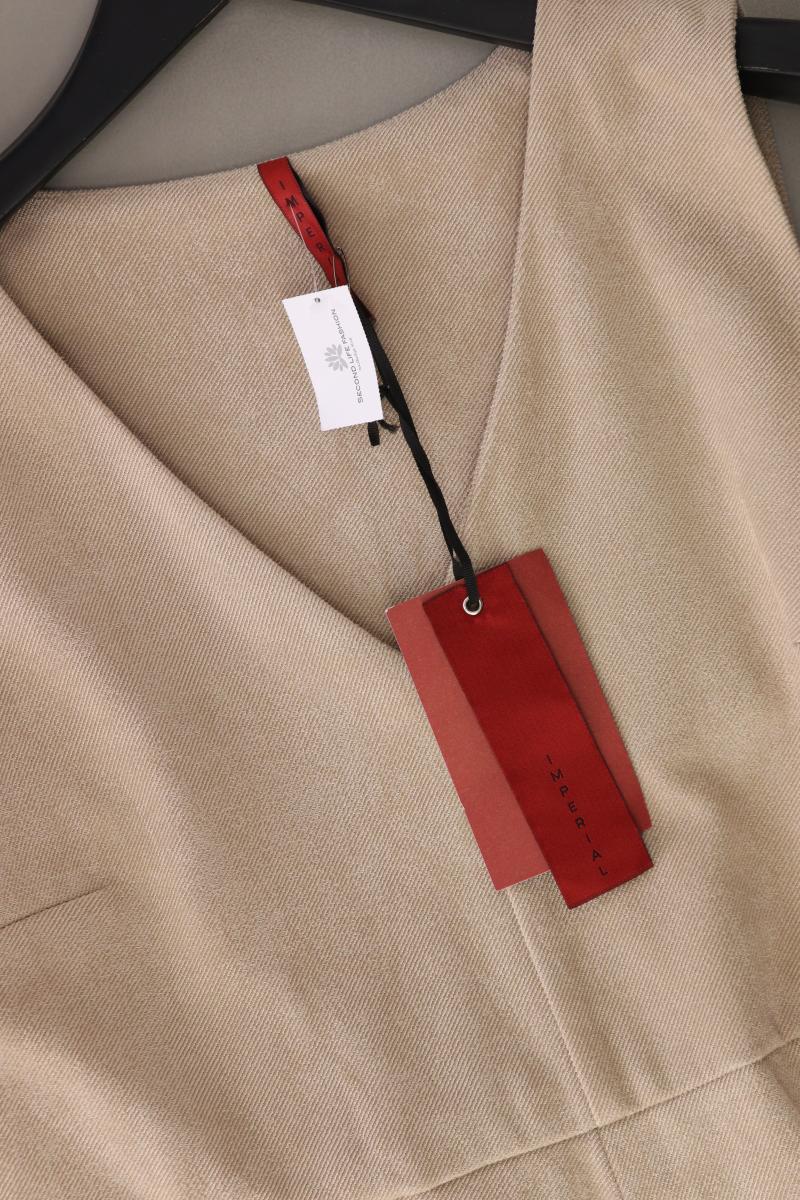 Imperial Midikleid Gr. L neu mit Etikett Ärmellos creme aus Polyester