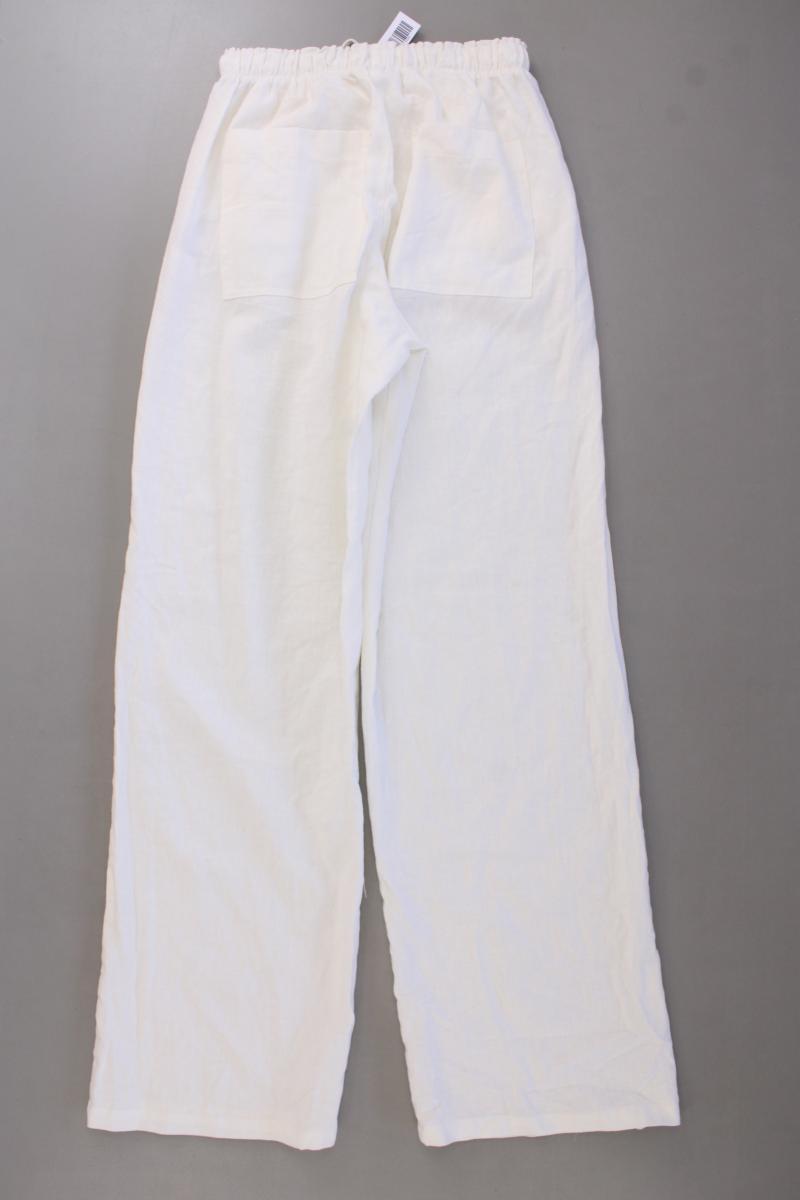 Bershka Leinenhose Gr. XS neu mit Etikett Neupreis: 19,99€! creme