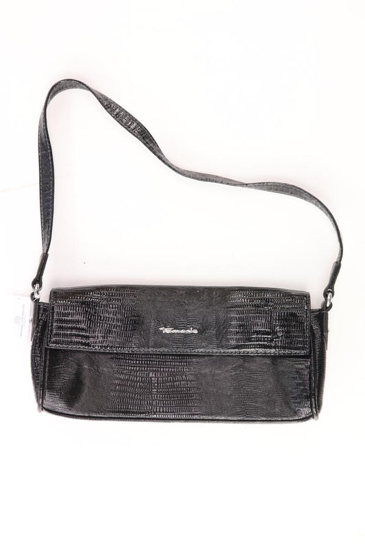 Tamaris Schultertasche schwarz aus Kunstleder