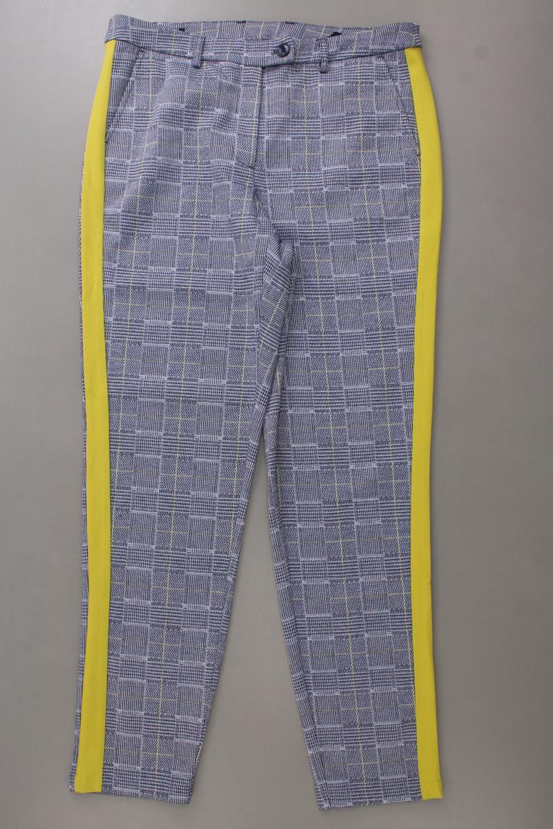 Paola Stoffhose Gr. 40 neuwertig blau aus Polyester