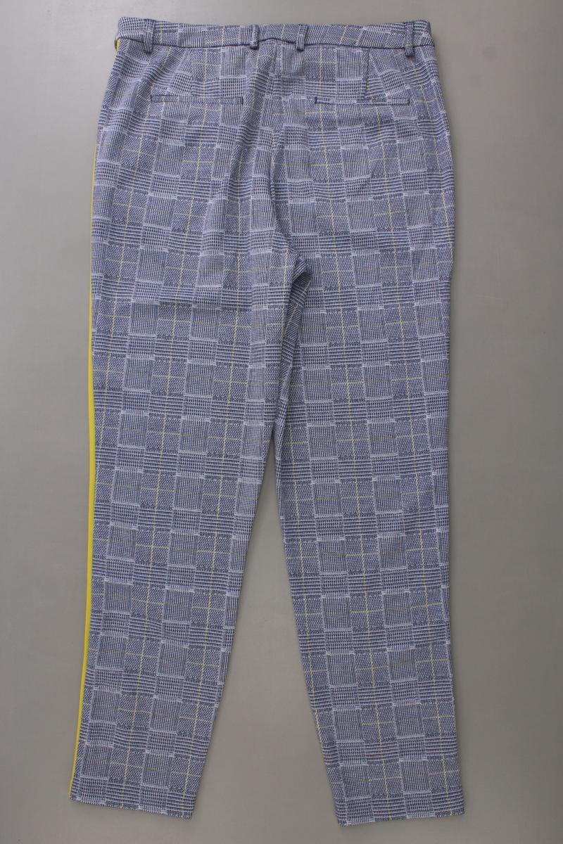 Paola Stoffhose Gr. 40 neuwertig blau aus Polyester