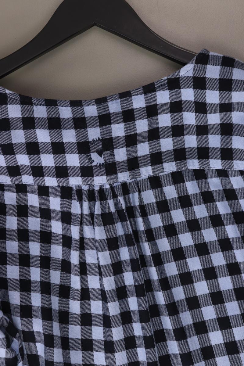 Street One Karobluse Gr. 44 kariert Langarm blau aus Baumwolle