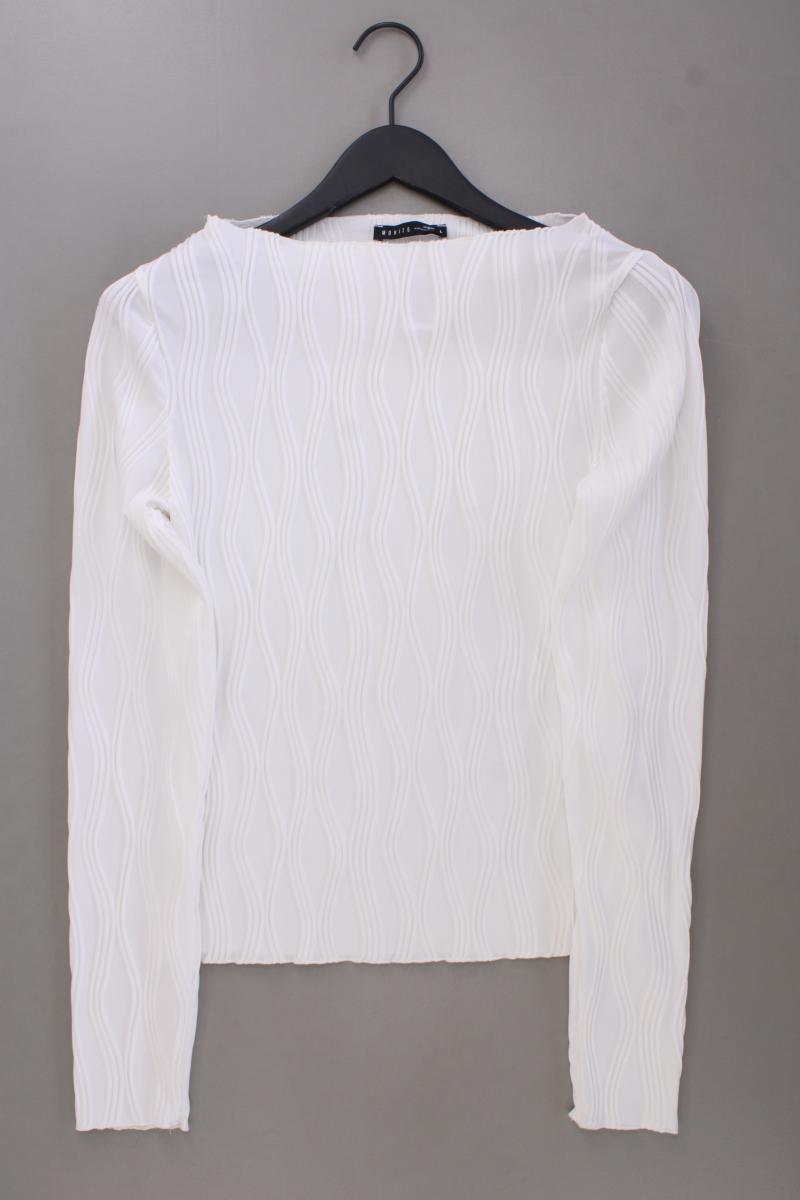 Mohito Longsleeve-Shirt Gr. L Langarm creme aus Polyester