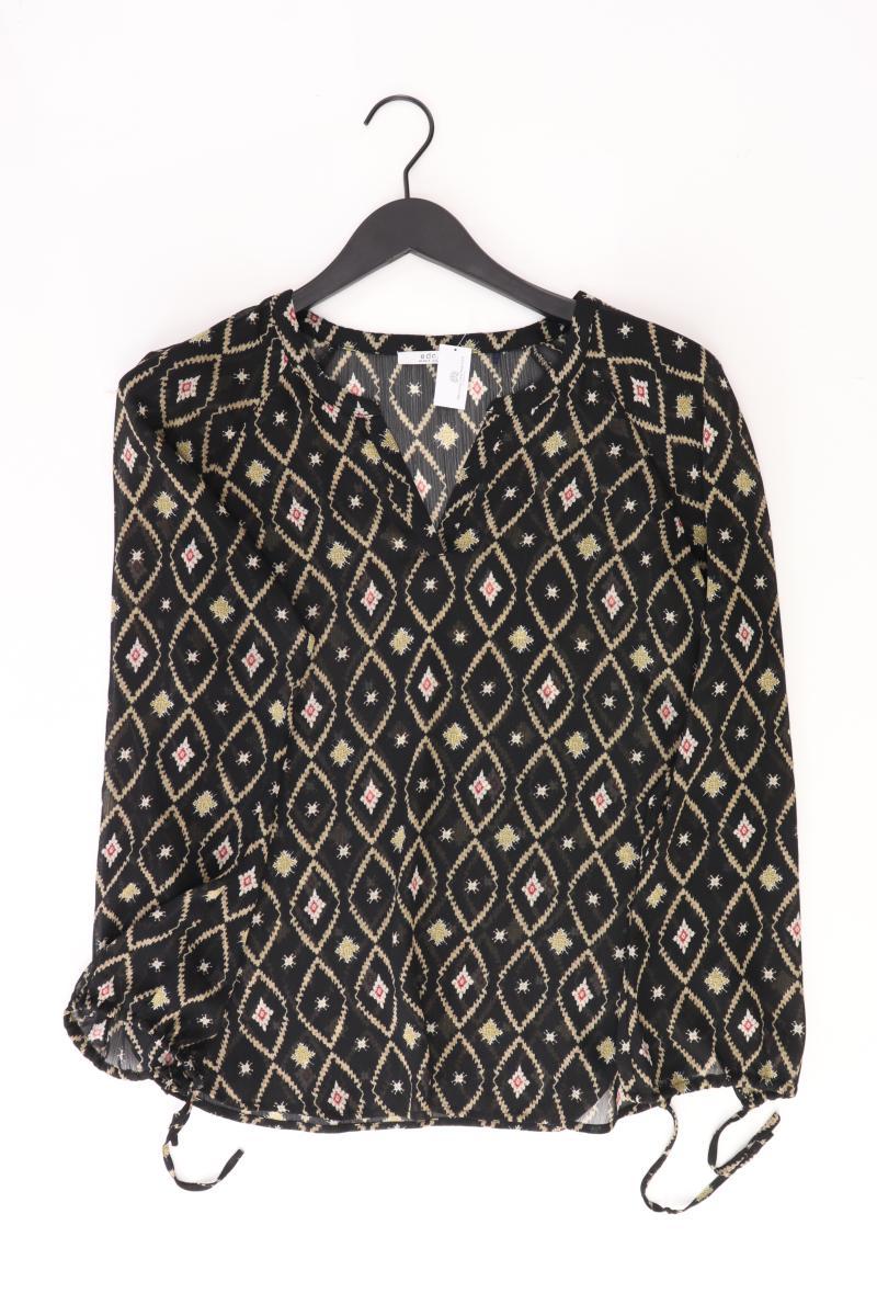 edc by Esprit Langarmbluse Gr. M schwarz aus Polyester