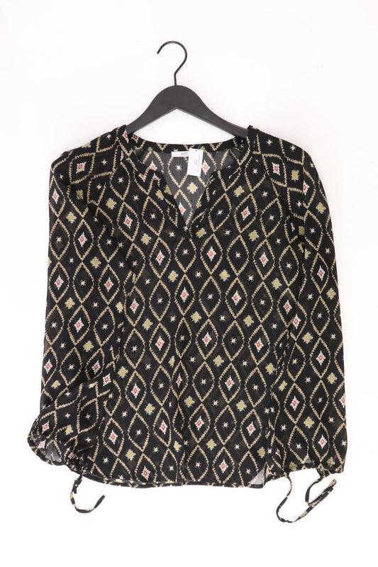 edc by Esprit Langarmbluse Gr. M schwarz aus Polyester