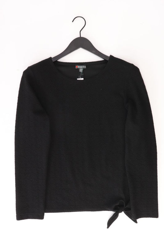 Street One Longsleeve-Shirt Gr. 40 Langarm schwarz aus Polyester