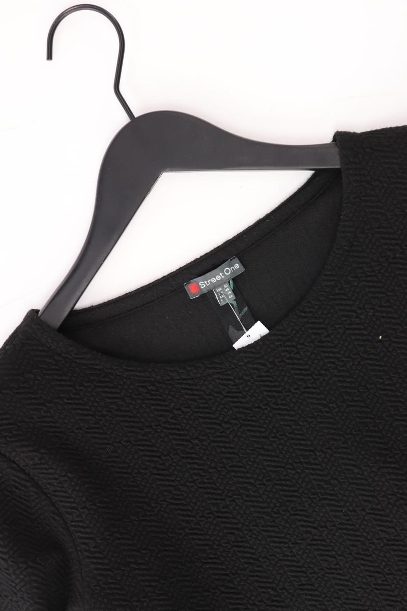 Street One Longsleeve-Shirt Gr. 40 Langarm schwarz aus Polyester