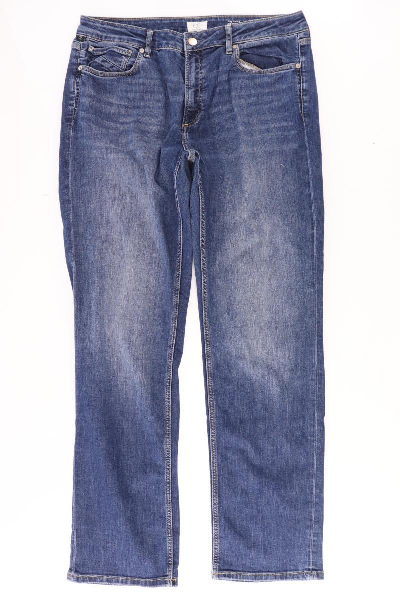 QS by s.Oliver Straight Jeans Gr. W40/L32 blau aus Baumwolle