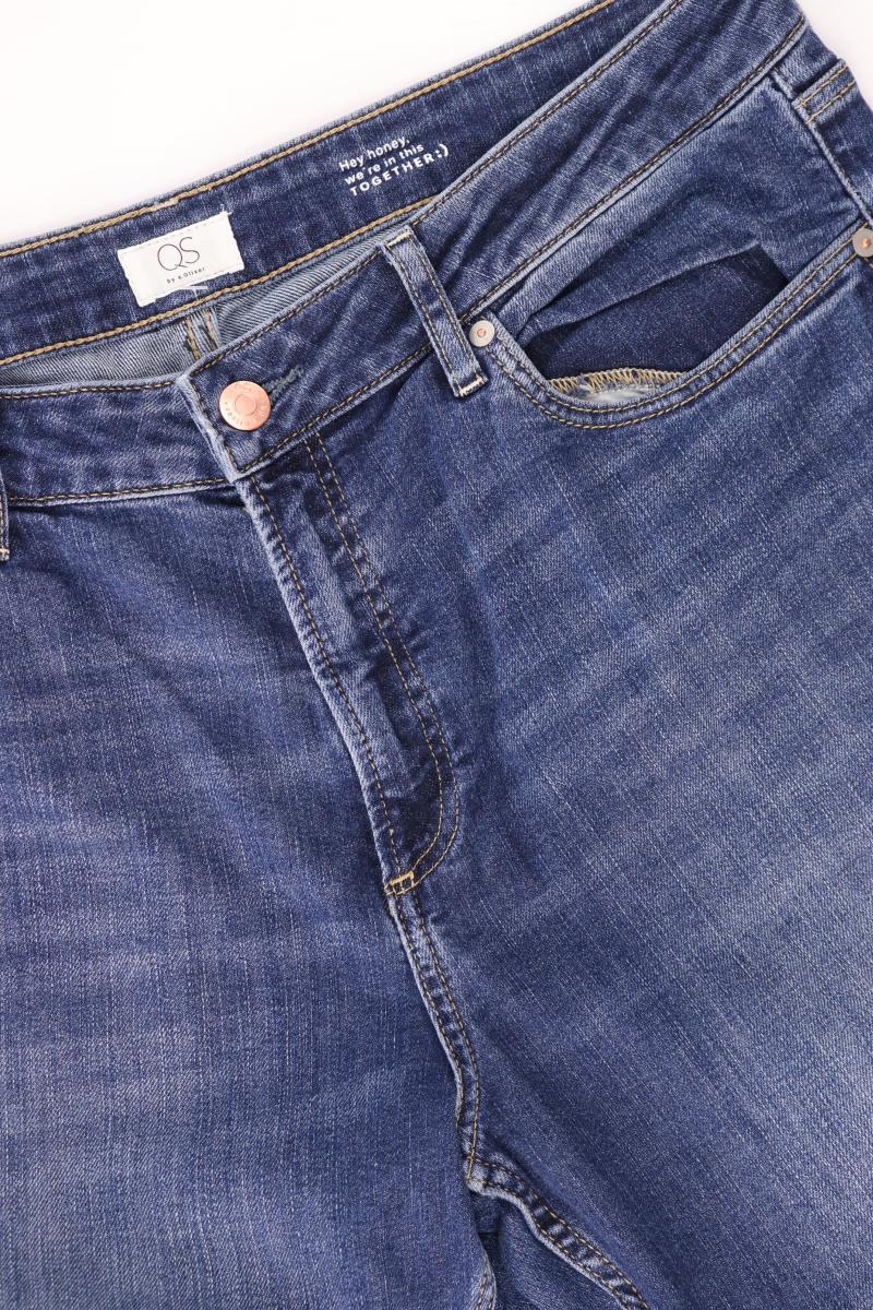 QS by s.Oliver Straight Jeans Gr. W40/L32 blau aus Baumwolle