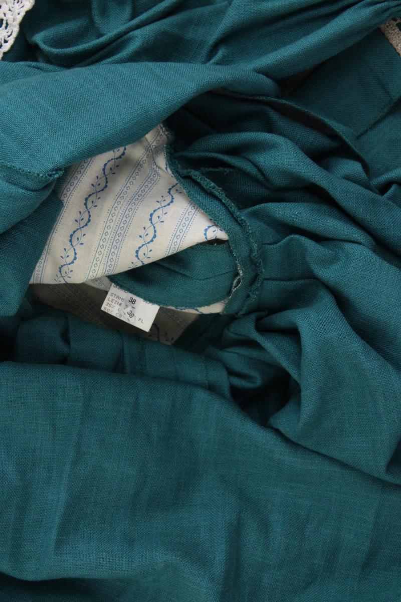 A Gwand vom Sepp Dirndl Gr. 38 Langarm Vintage grün aus Leinen