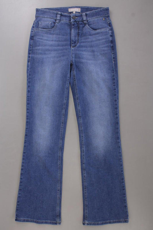 Thom by Thomas Rath Boot Cut Jeans Gr. 34 neuwertig blau aus Baumwolle