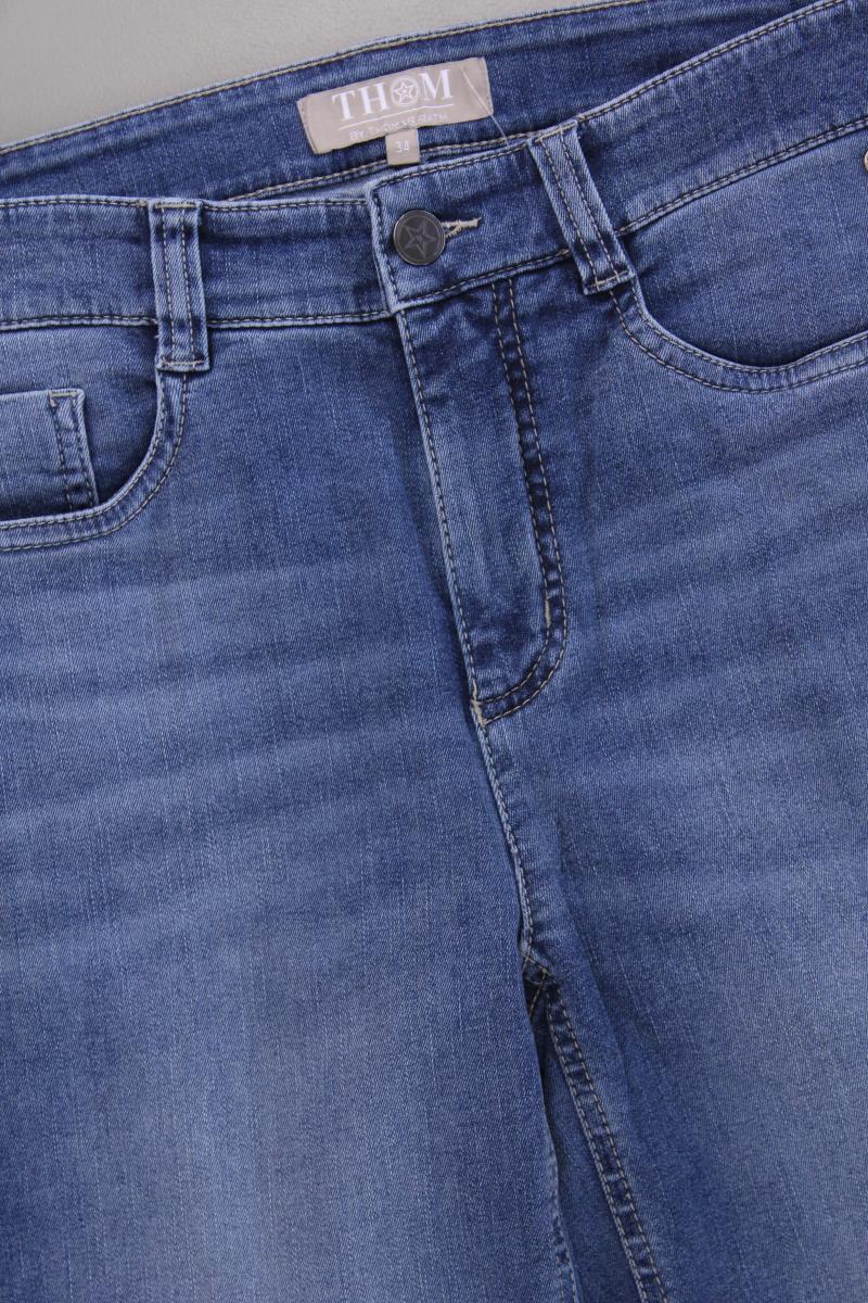 Thom by Thomas Rath Boot Cut Jeans Gr. 34 neuwertig blau aus Baumwolle
