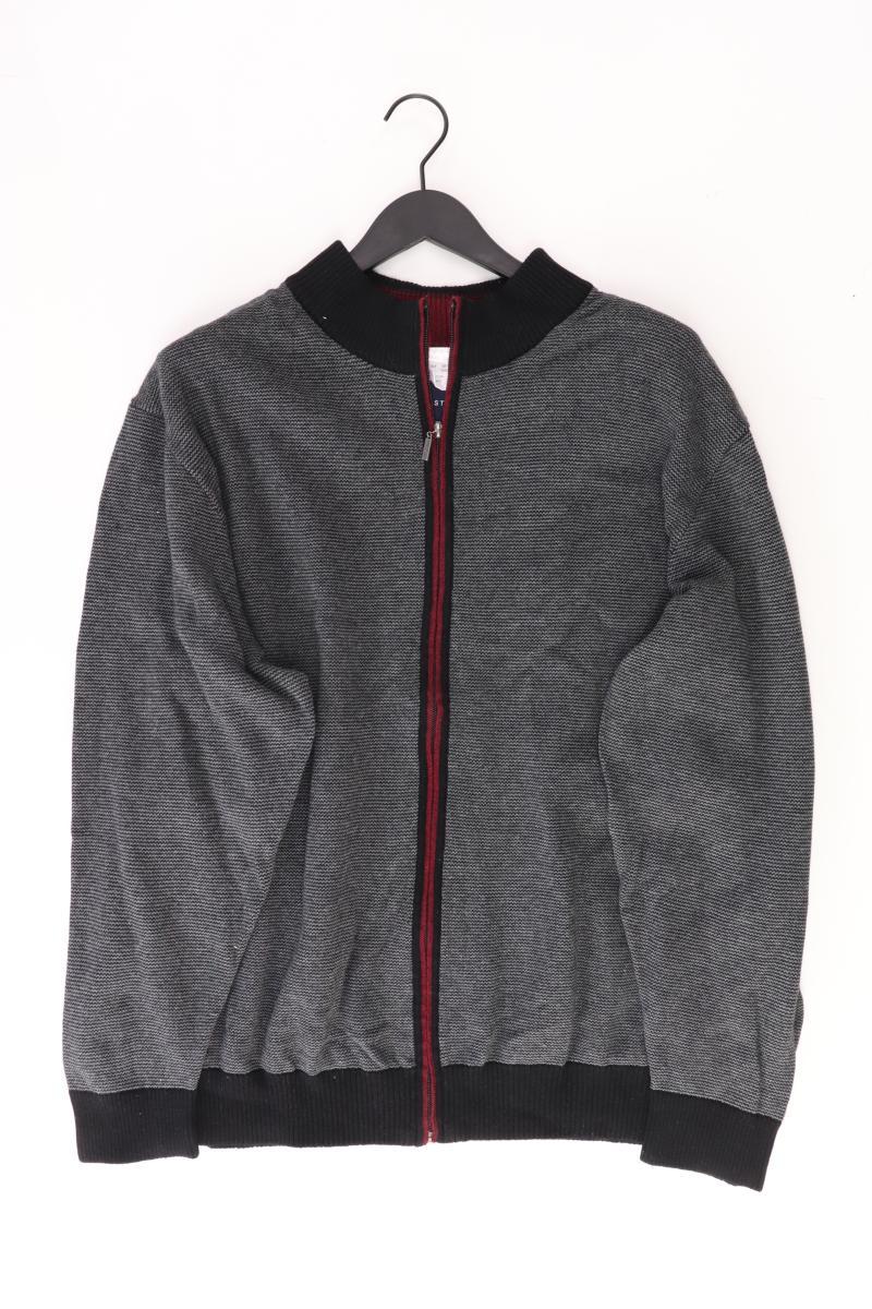 Babista Strickjacke Größe 66 für Herren Gr. 66 Langarm grau aus Baumwolle